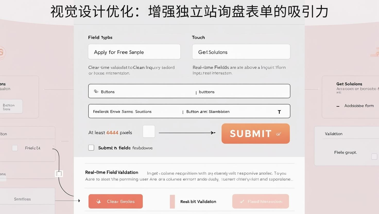 视觉设计优化：增强独立站询盘表单的吸引力