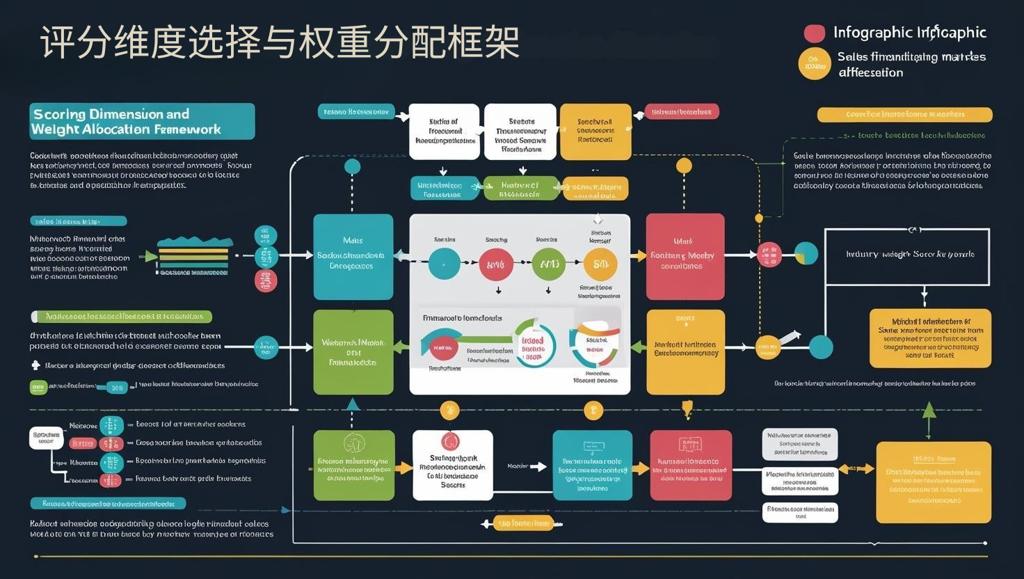 评分维度选择与权重分配框架