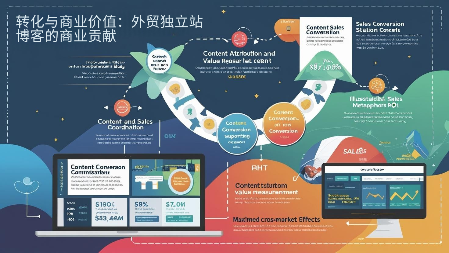 转化与商业价值：外贸独立站博客的商业贡献