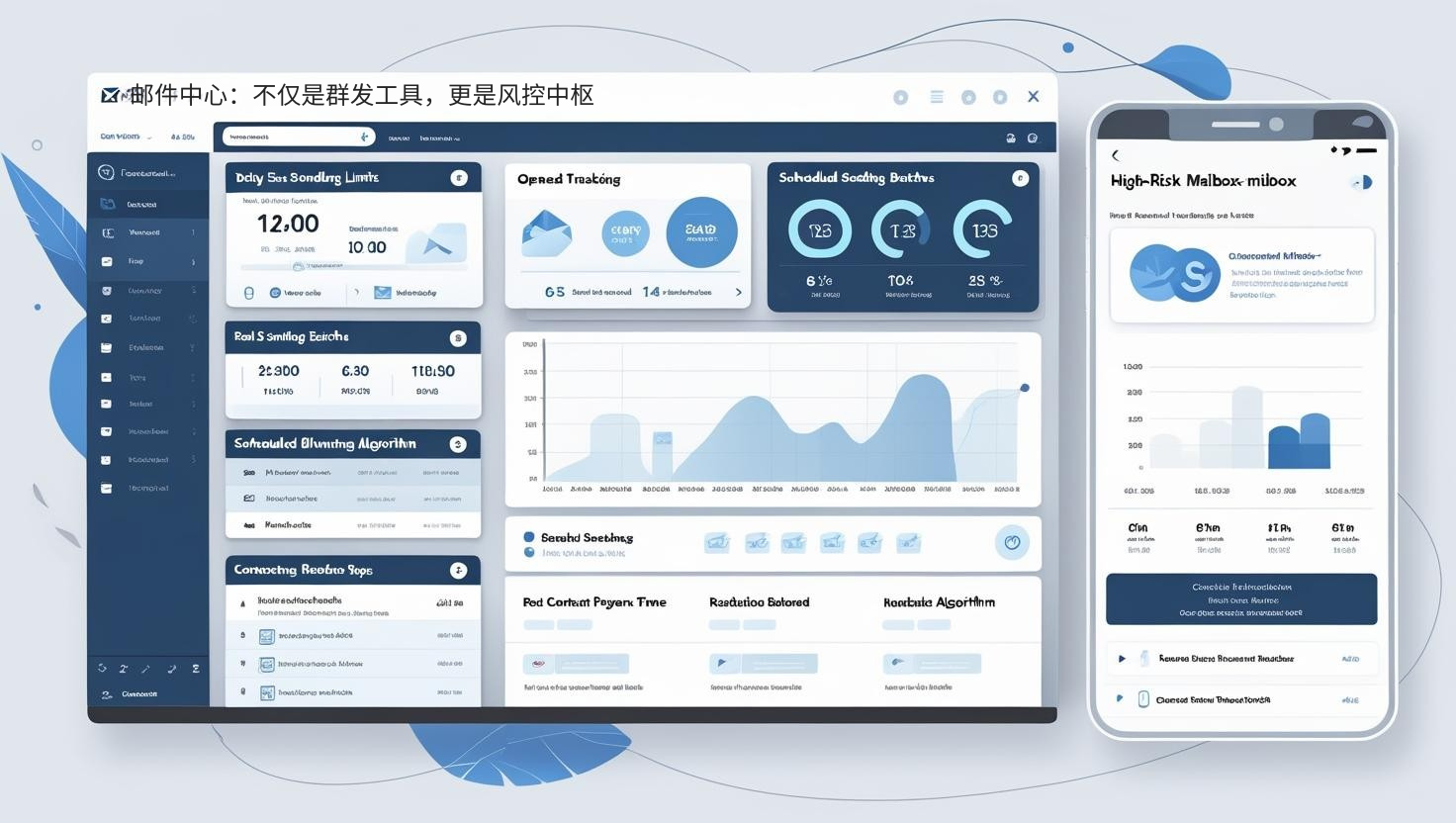邮件中心：不仅是群发工具，更是风控中枢