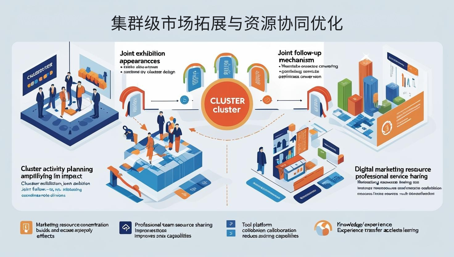 集群级市场拓展与资源协同优化