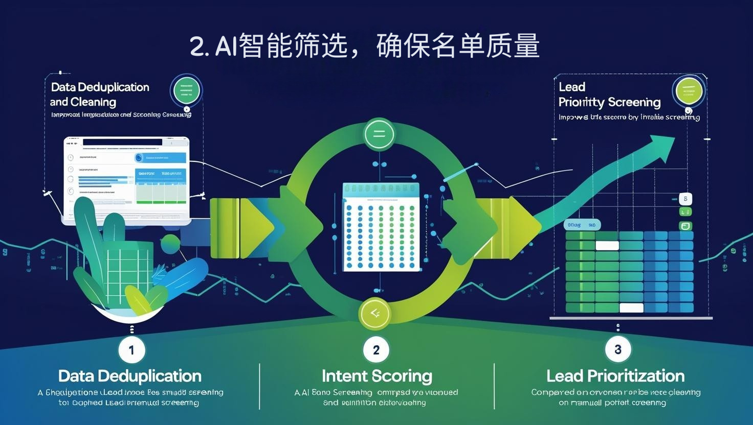 2. AI智能筛选，确保名单质量
