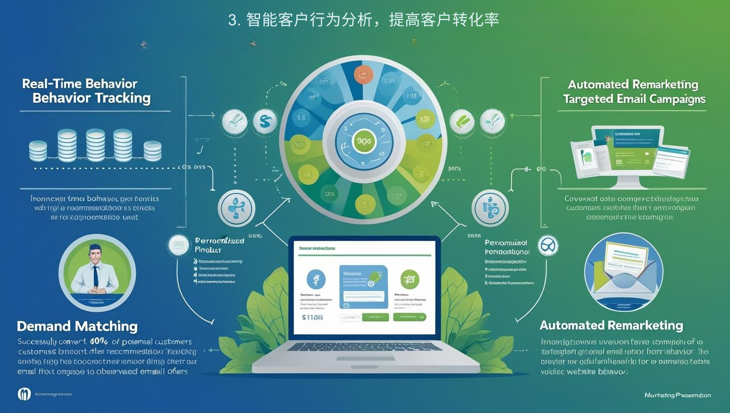 3. 智能客户行为分析，提高客户转化率