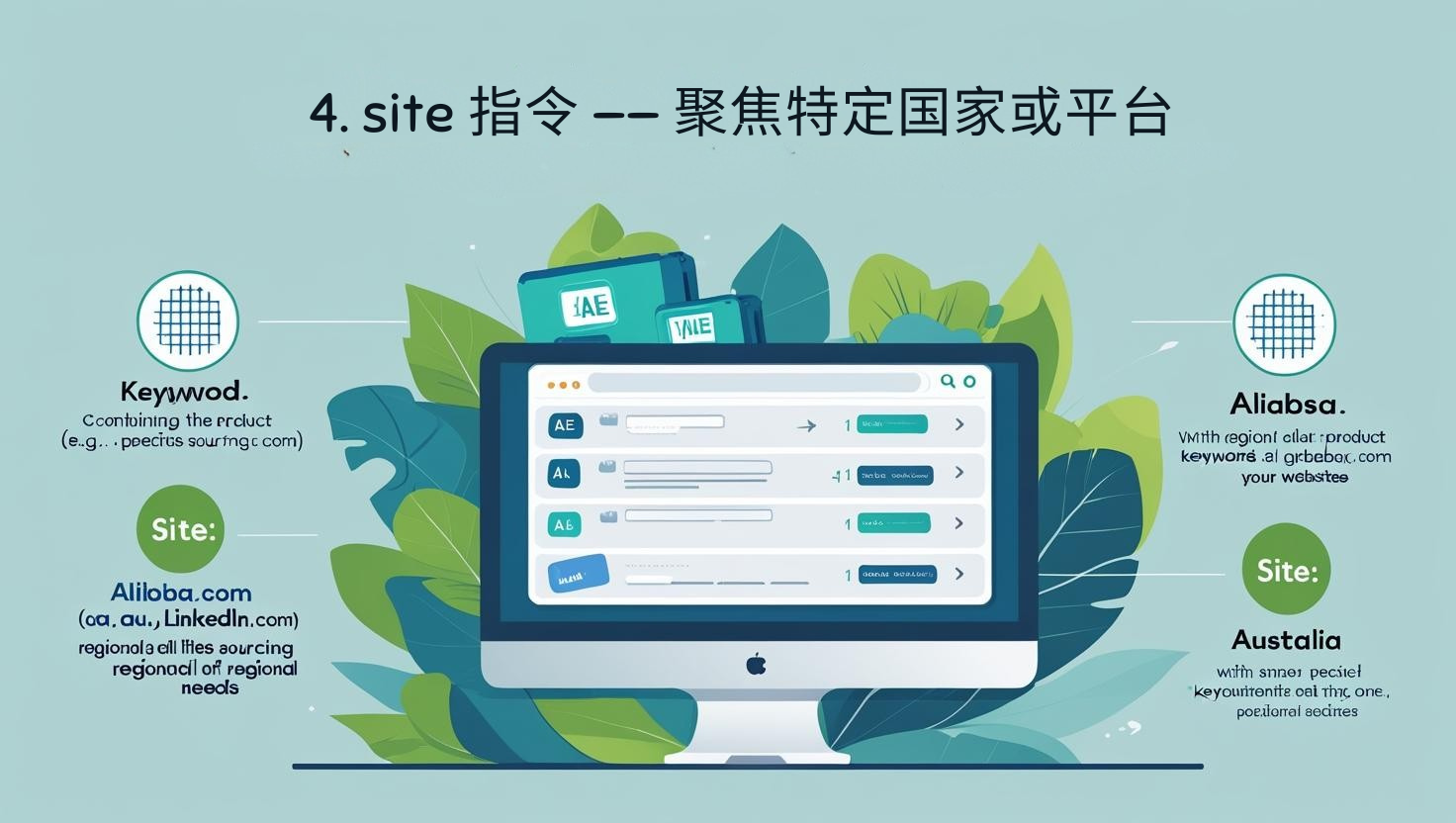 4. site 指令 —— 聚焦特定国家或平台
