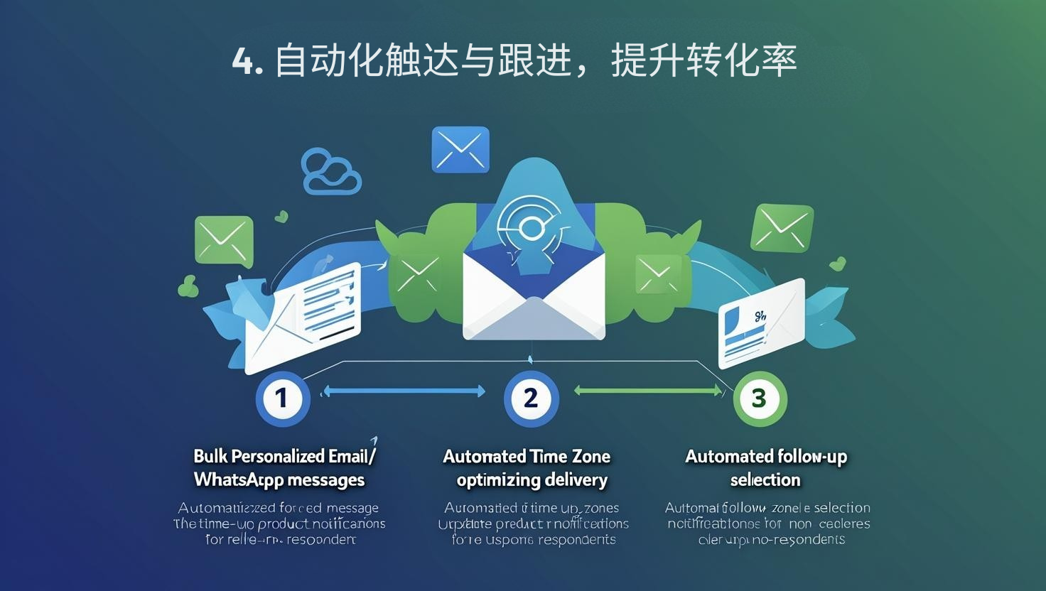 4. 自动化触达与跟进，提升转化率