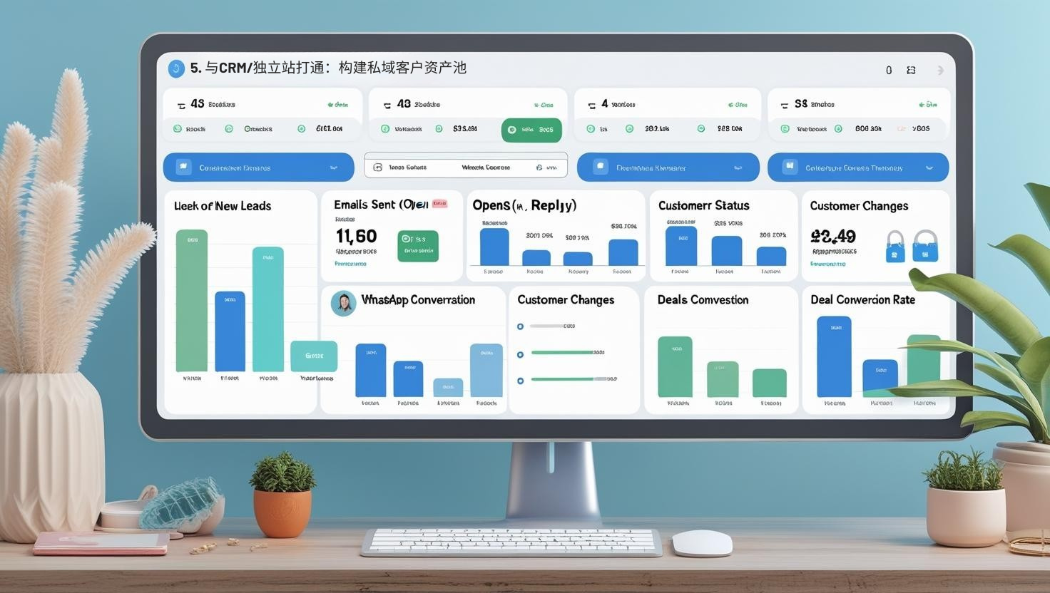5. 与CRM/独立站打通：构建私域客户资产池