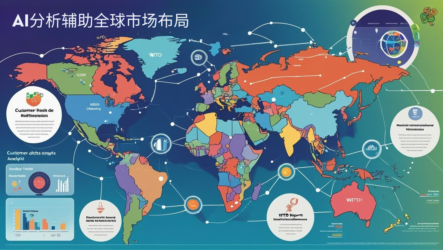 AI分析辅助全球市场布局