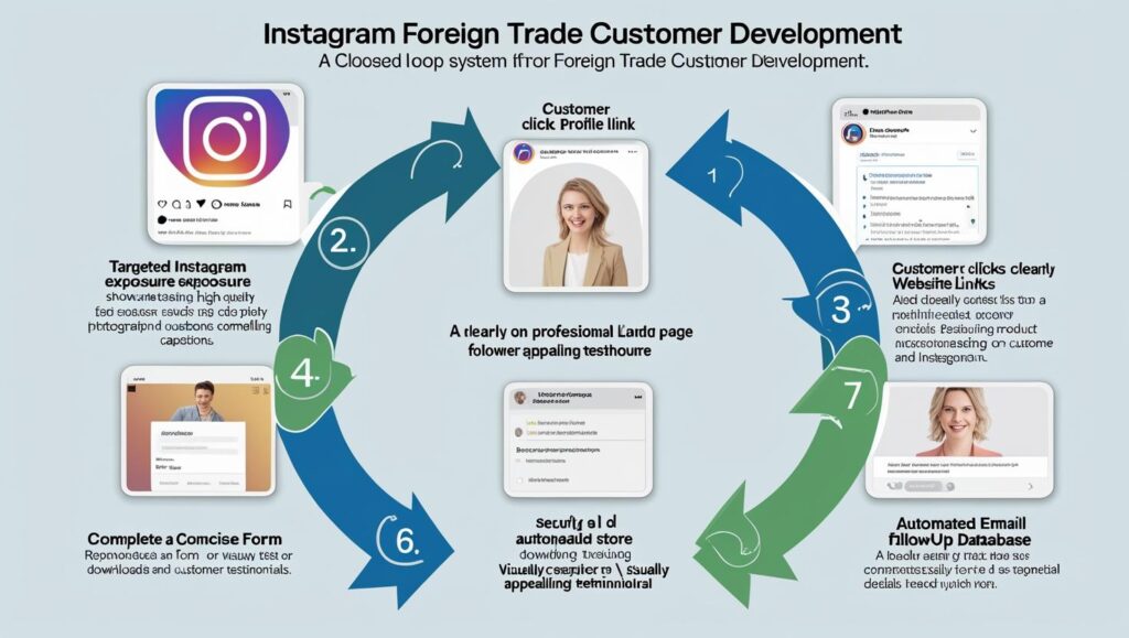 Instagram 引流到外贸客户开发流程的闭环