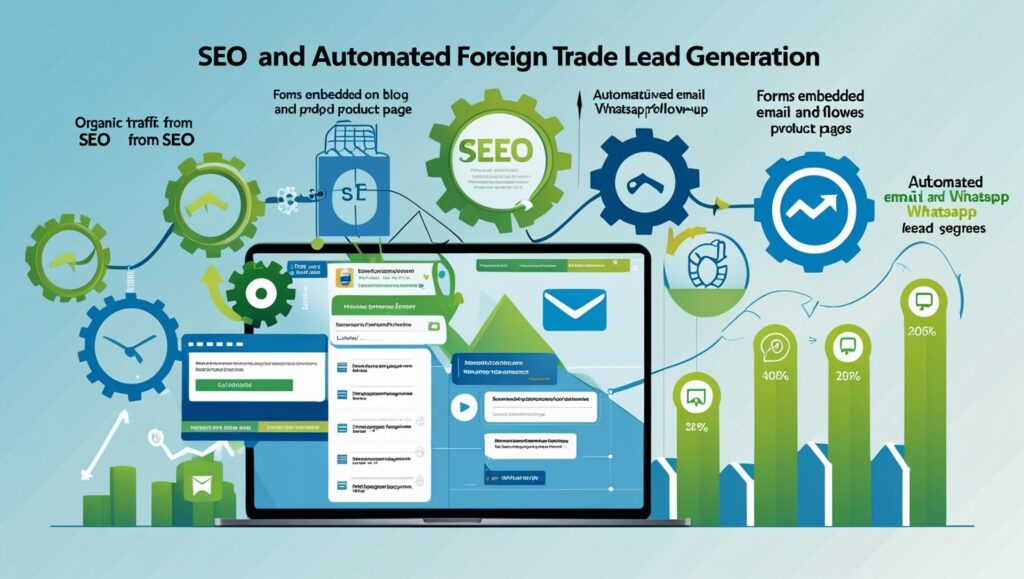 SEO+自动化外贸客户开发的协同效应
