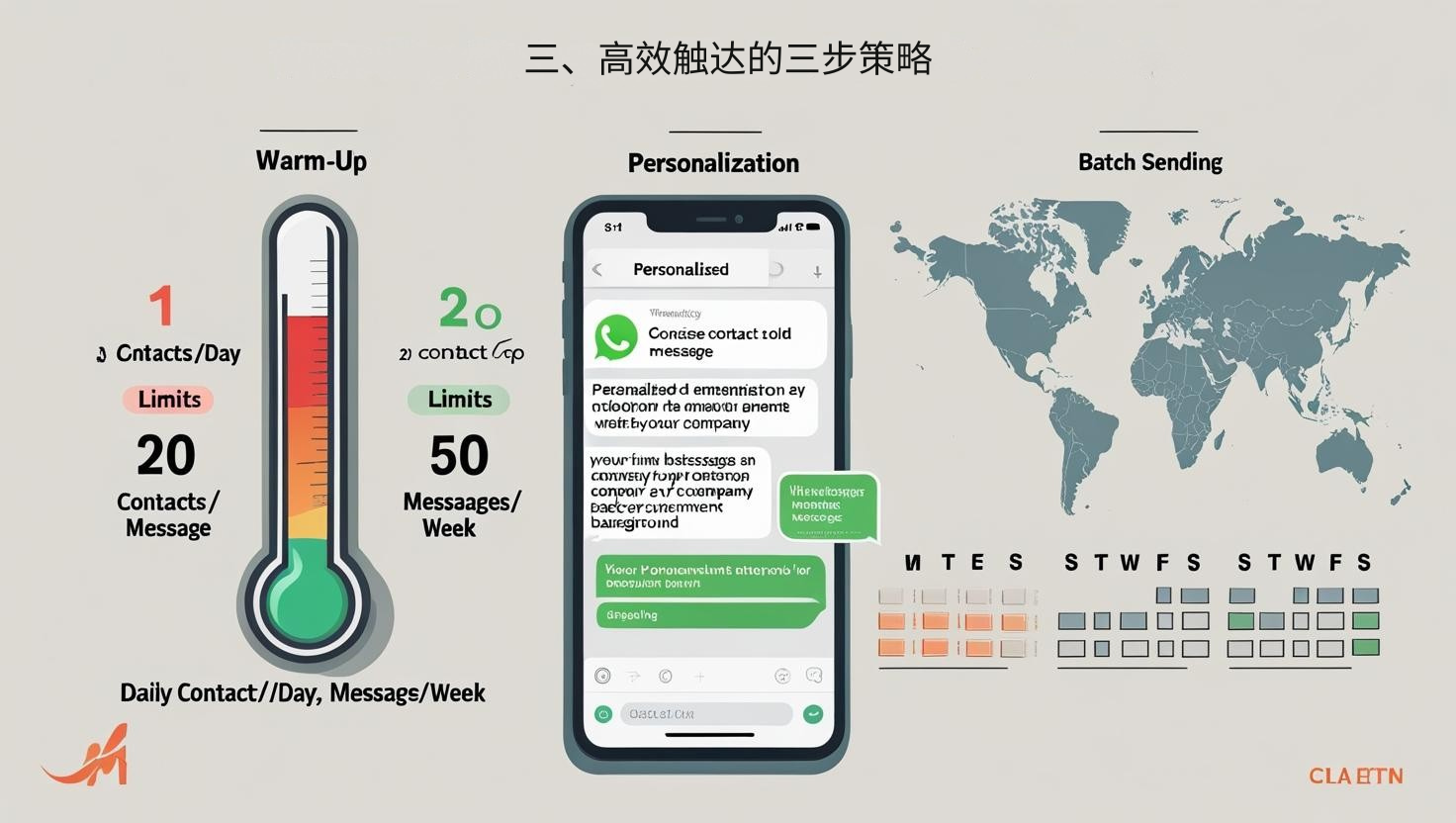 三、高效触达的三步策略