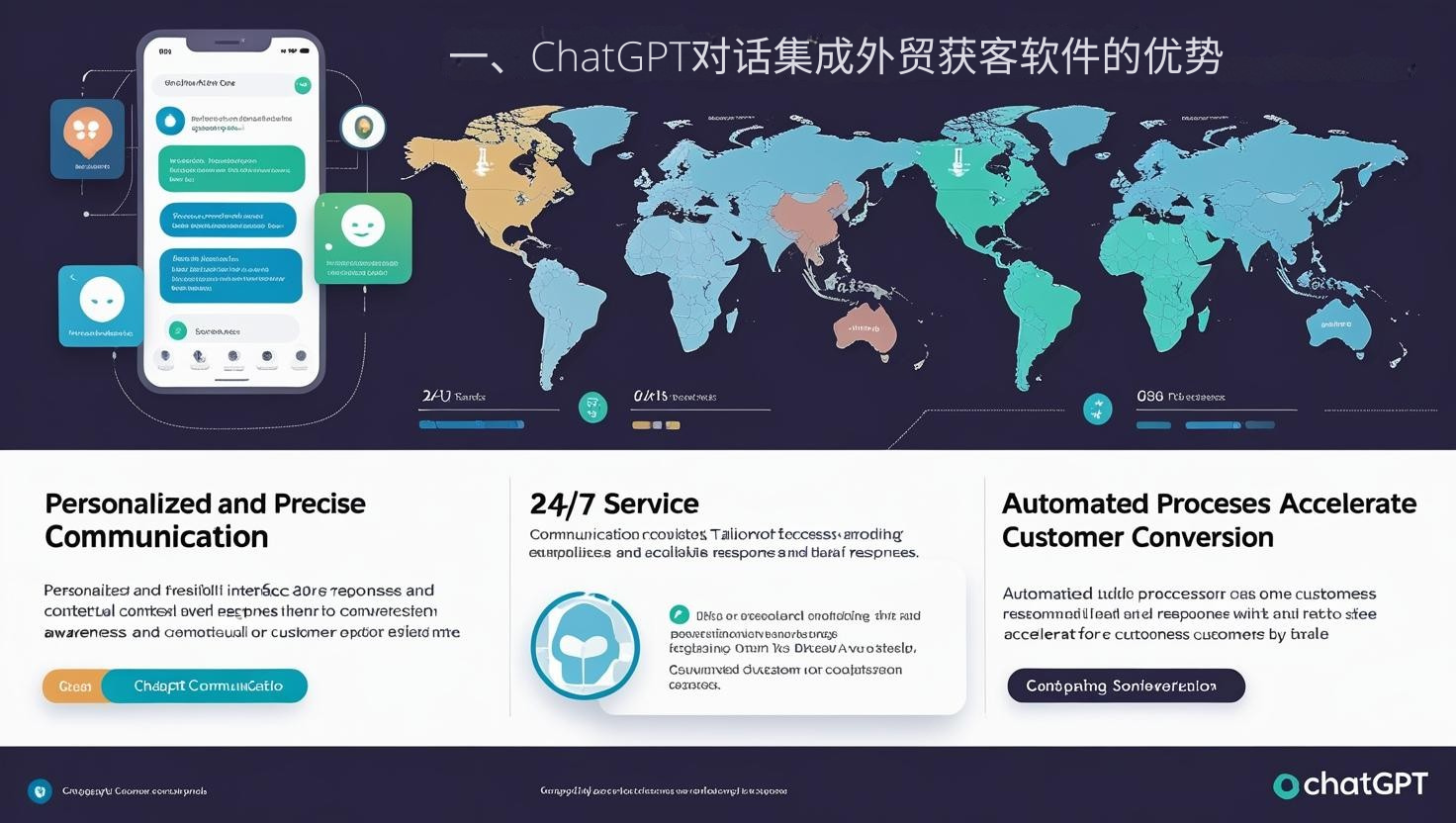 一、ChatGPT对话集成外贸获客软件的优势