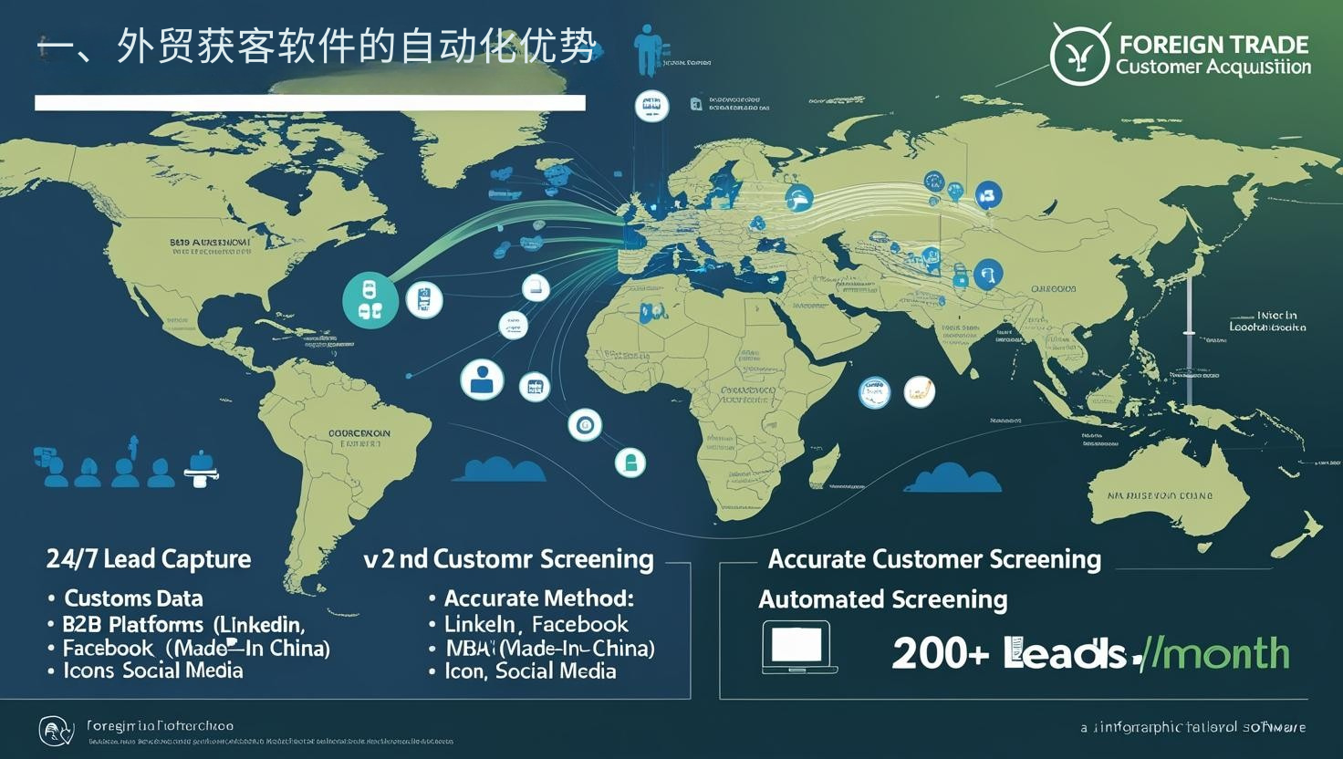 一、外贸获客软件的自动化优势