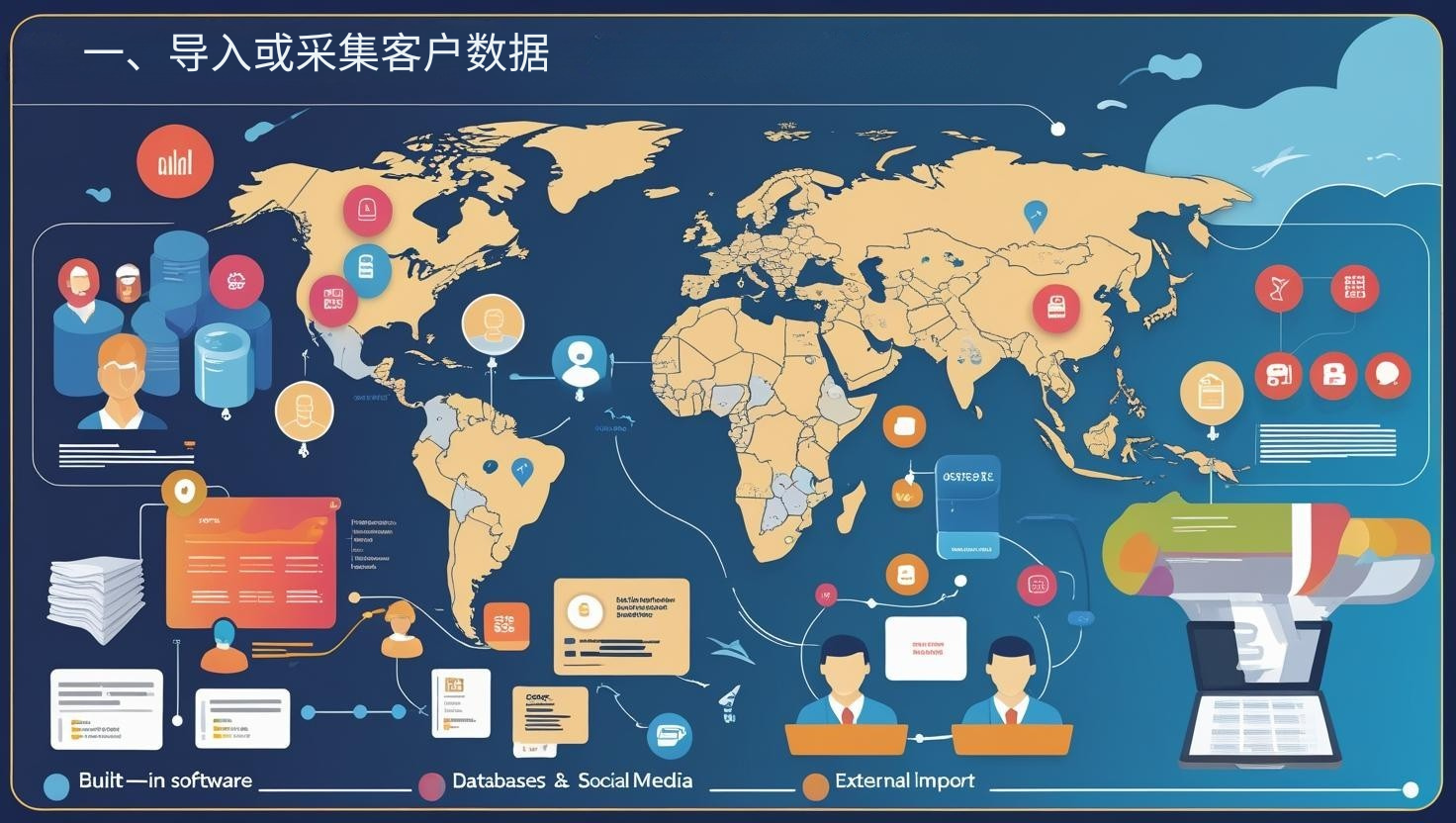 一、导入或采集客户数据