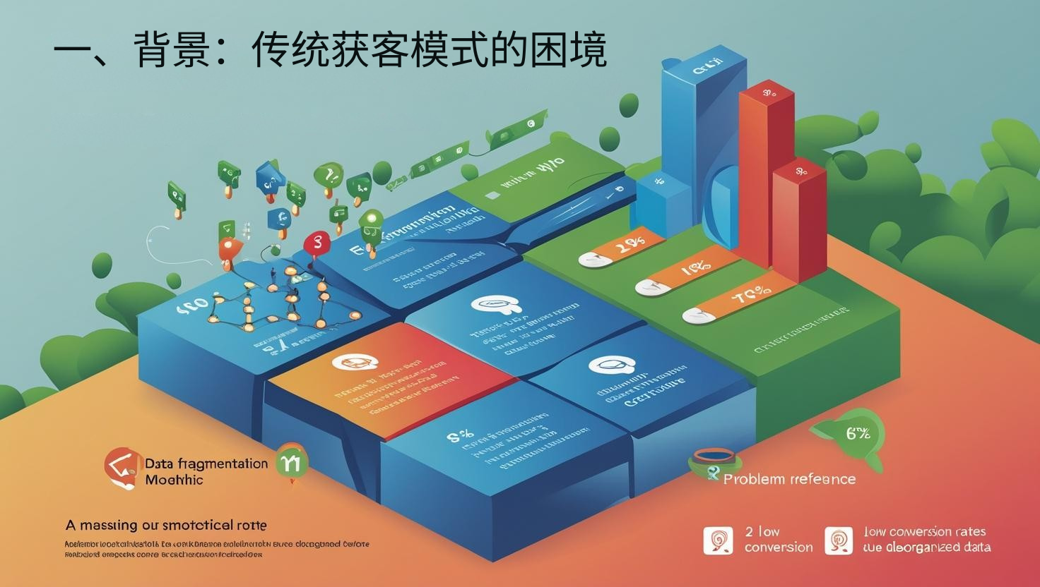 一、背景：传统获客模式的困境