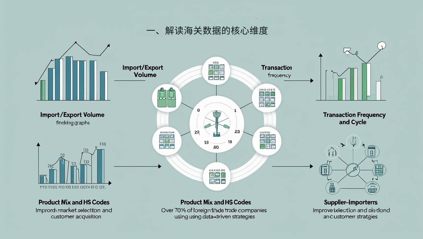 一、解读海关数据的核心维度