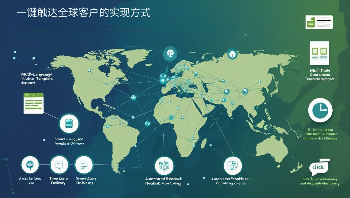 一键触达全球客户的实现方式