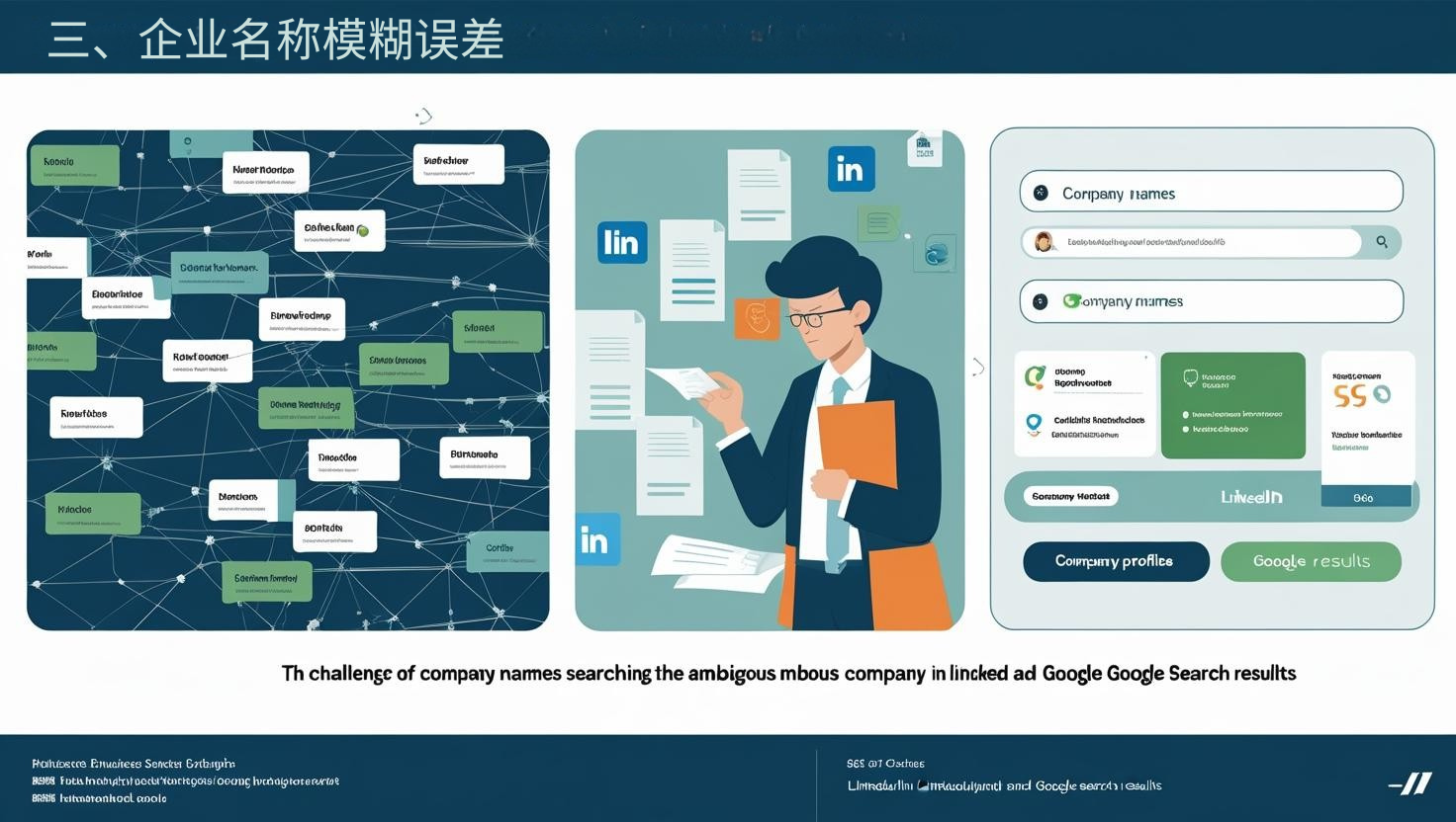 三、企业名称模糊误差