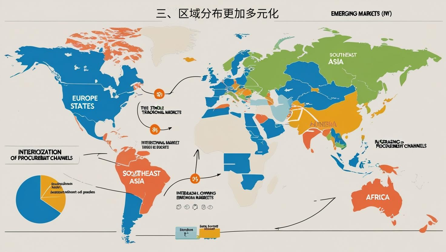 三、区域分布更加多元化