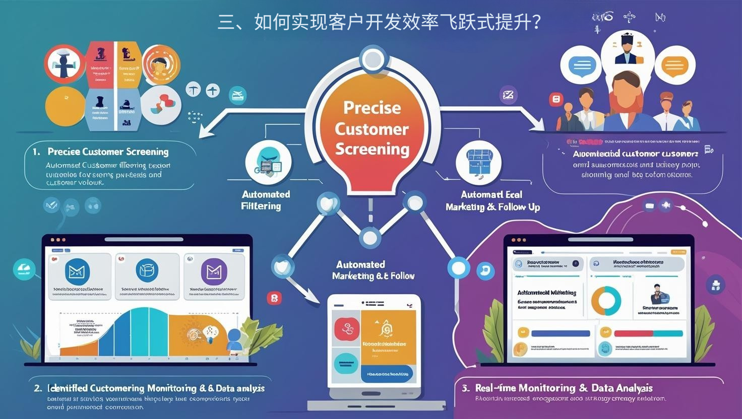 三、如何实现客户开发效率飞跃式提升？
