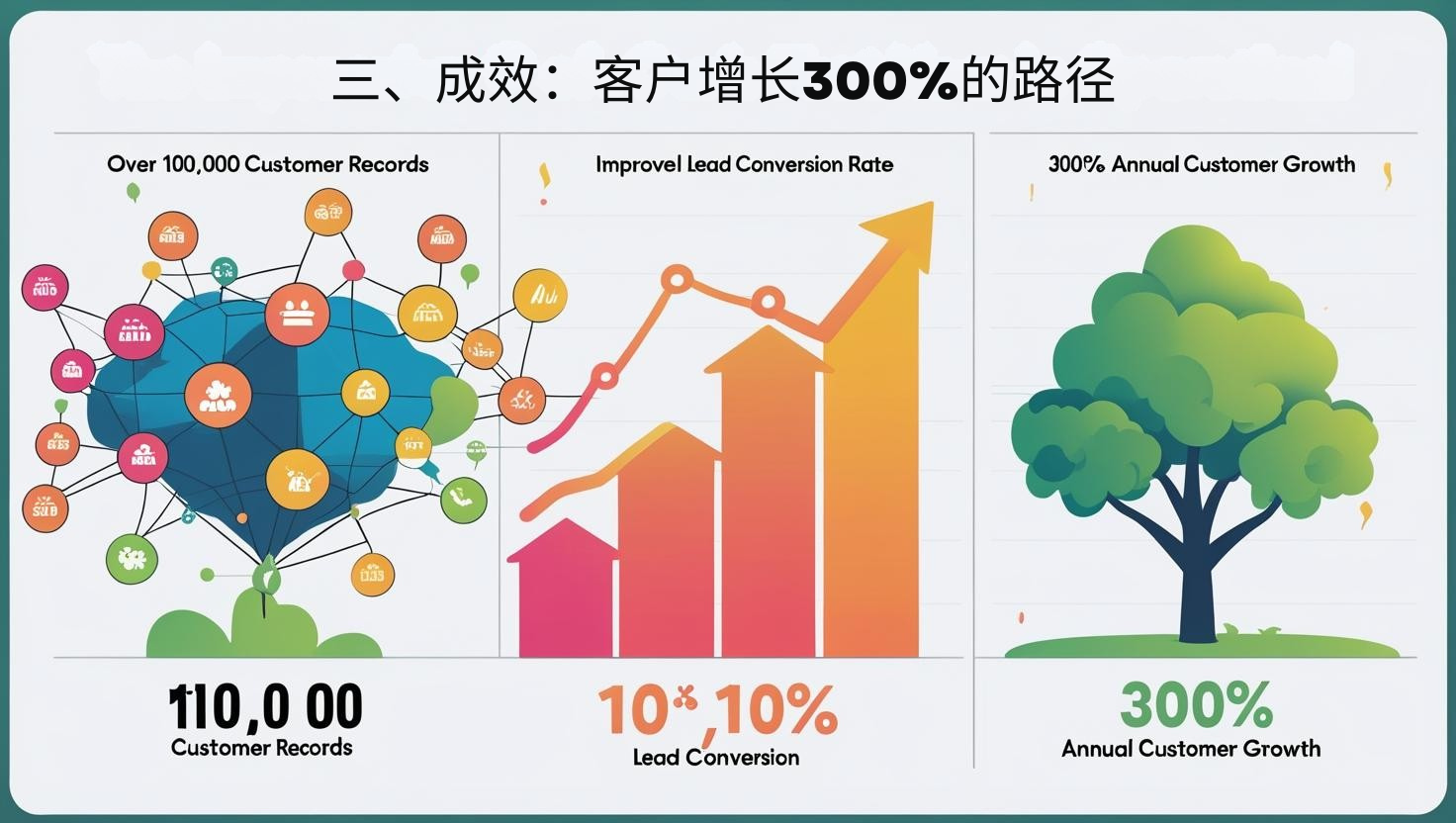 三、成效：客户增长300%的路径