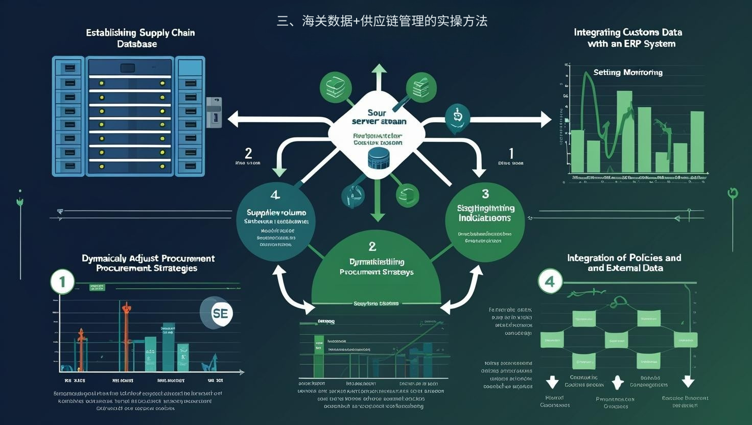 三、海关数据+供应链管理的实操方法