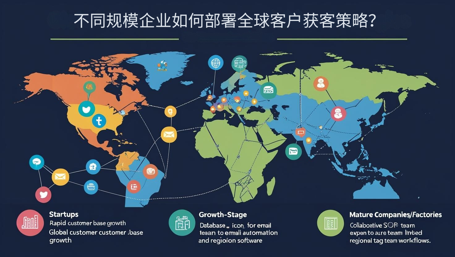 不同规模企业如何部署全球客户获客策略？