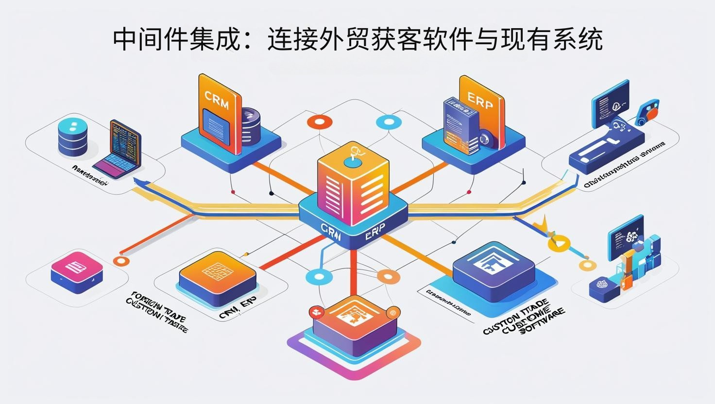 中间件集成：连接外贸获客软件与现有系统