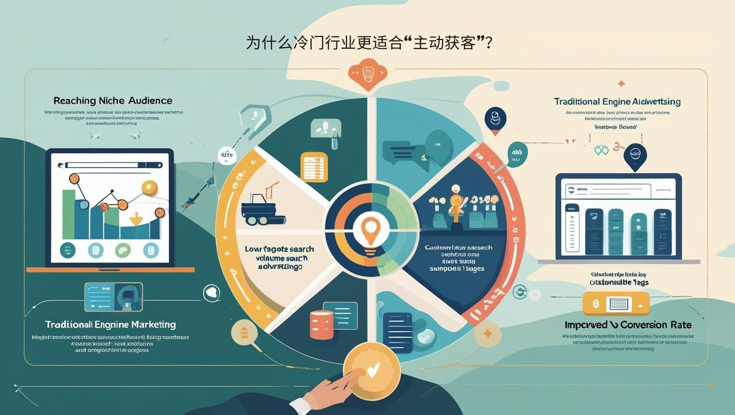 为什么冷门行业更适合“主动获客”？