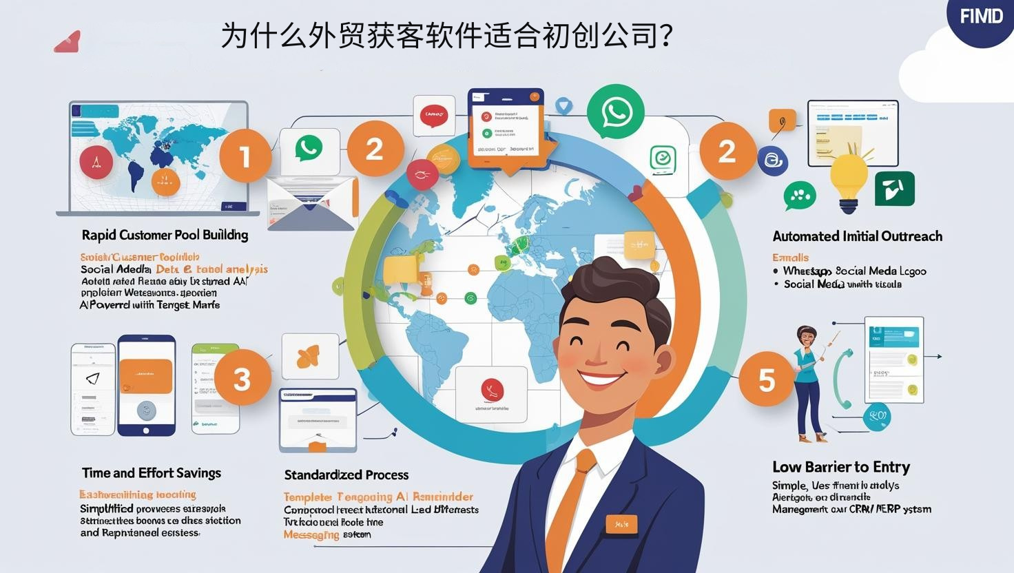 为什么外贸获客软件适合初创公司？