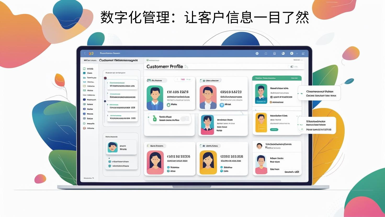 数字化管理：让客户信息一目了然