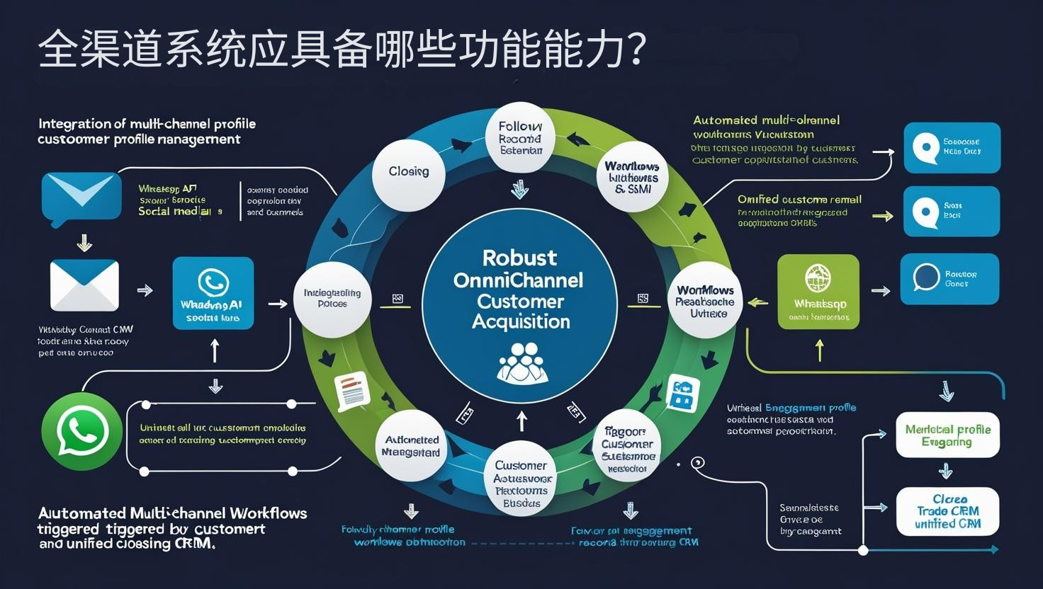全渠道系统应具备哪些功能能力？