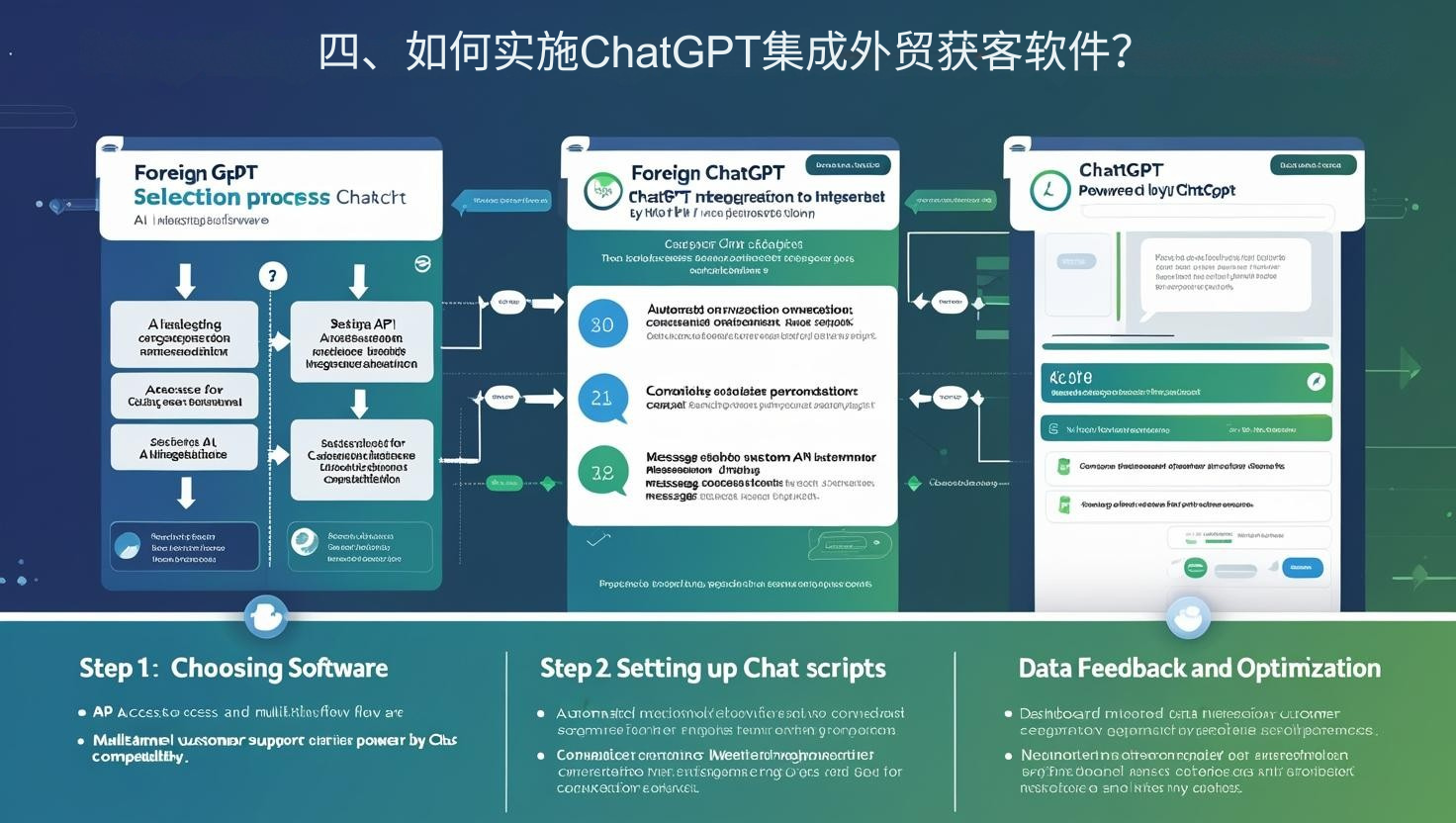 四、如何实施ChatGPT集成外贸获客软件？