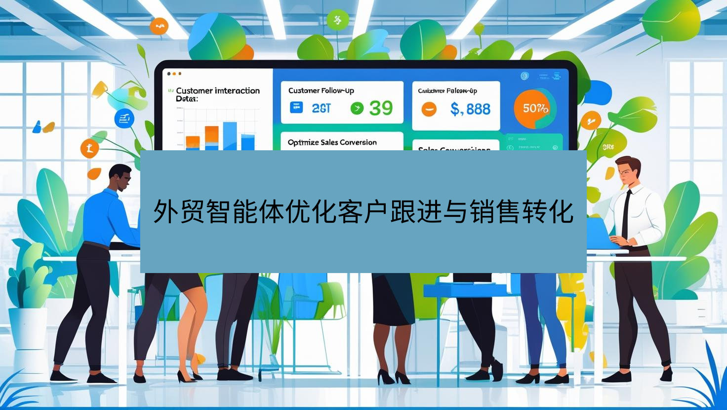 外贸智能体优化客户跟进与销售转化