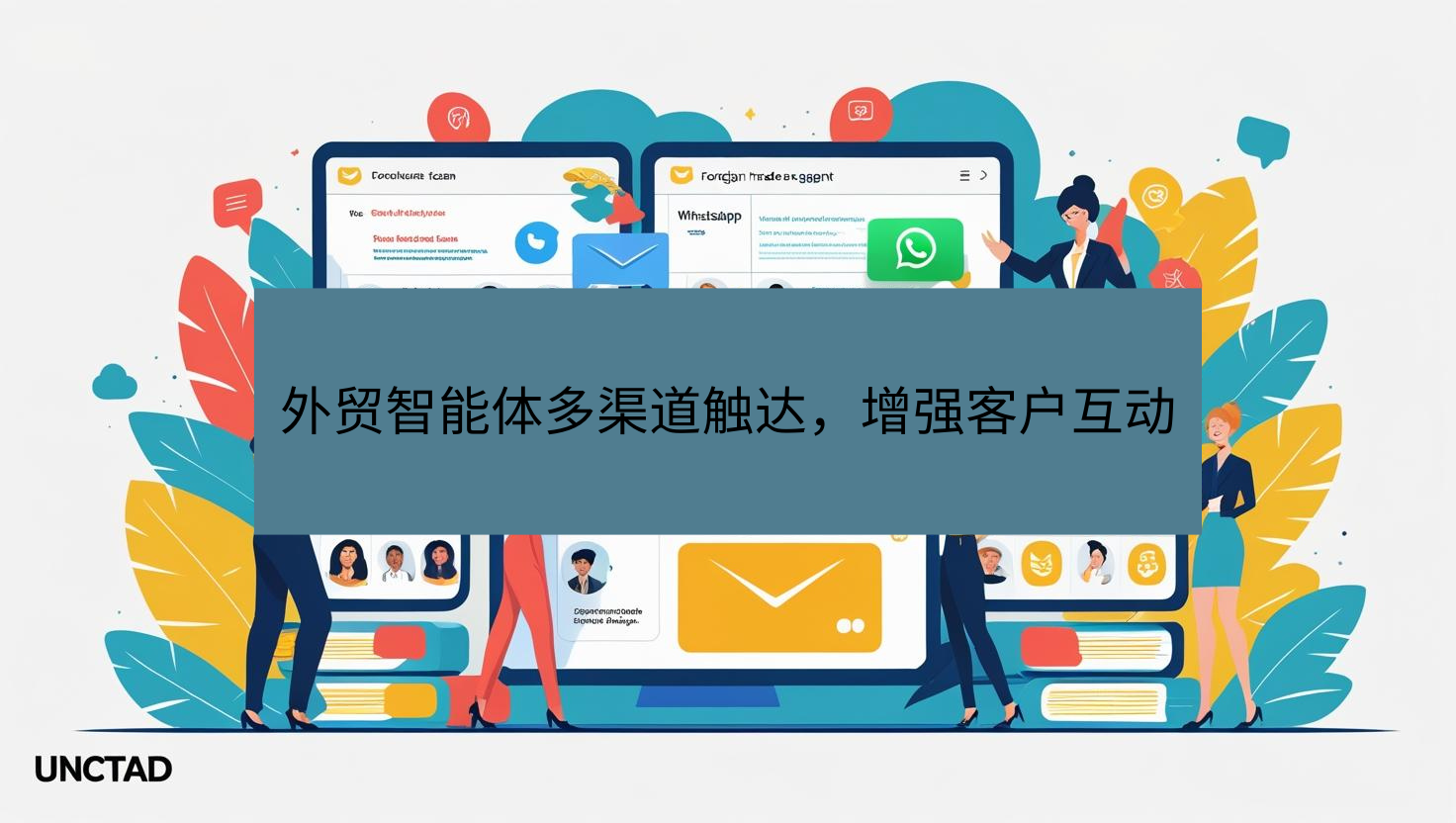 外贸智能体多渠道触达，增强客户互动