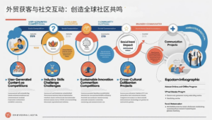 外贸获客与社交互动：创造全球社区共鸣