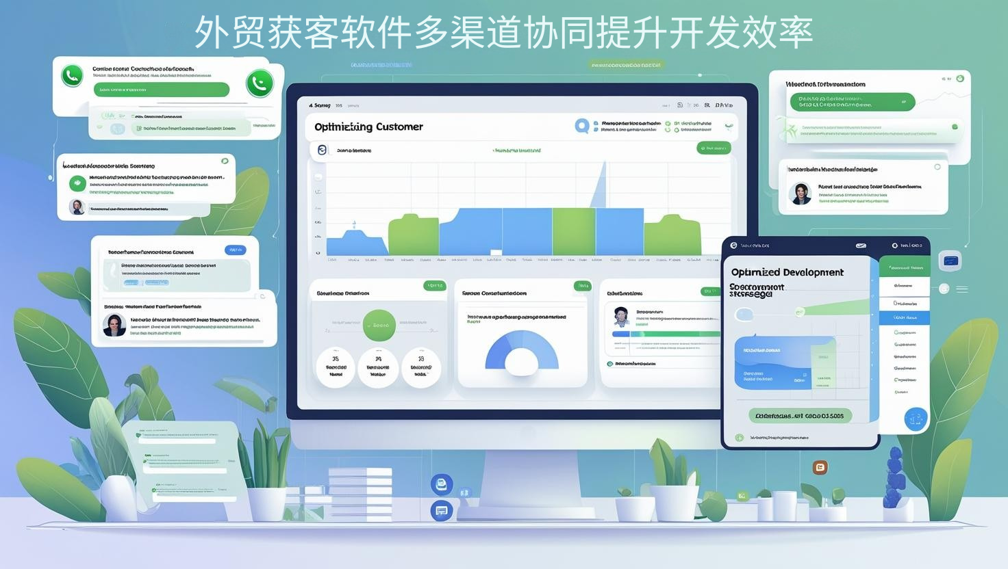 外贸获客软件多渠道协同提升开发效率