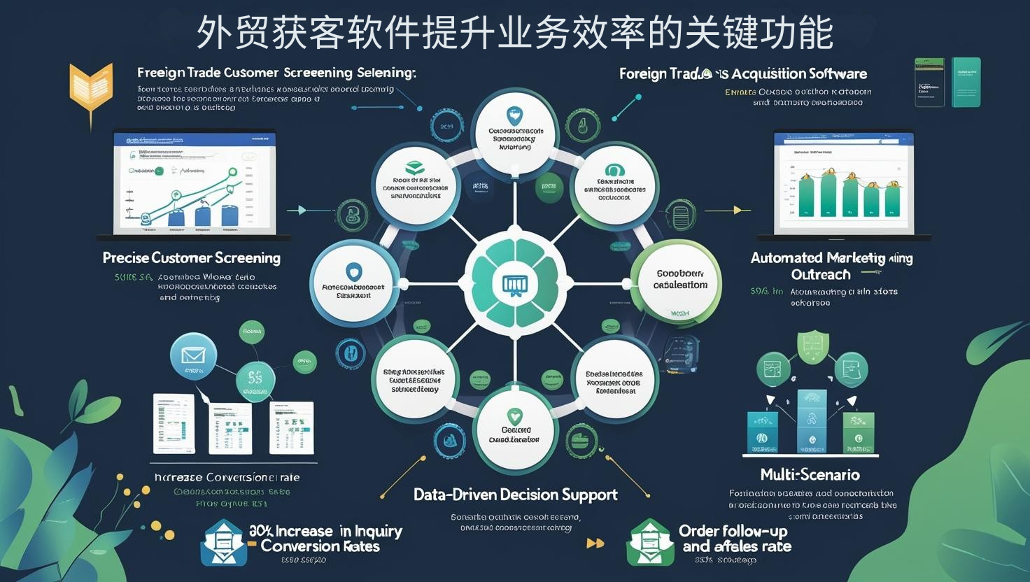 外贸获客软件提升业务效率的关键功能