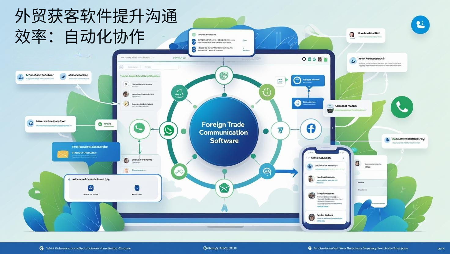 外贸获客软件提升沟通效率：自动化协作