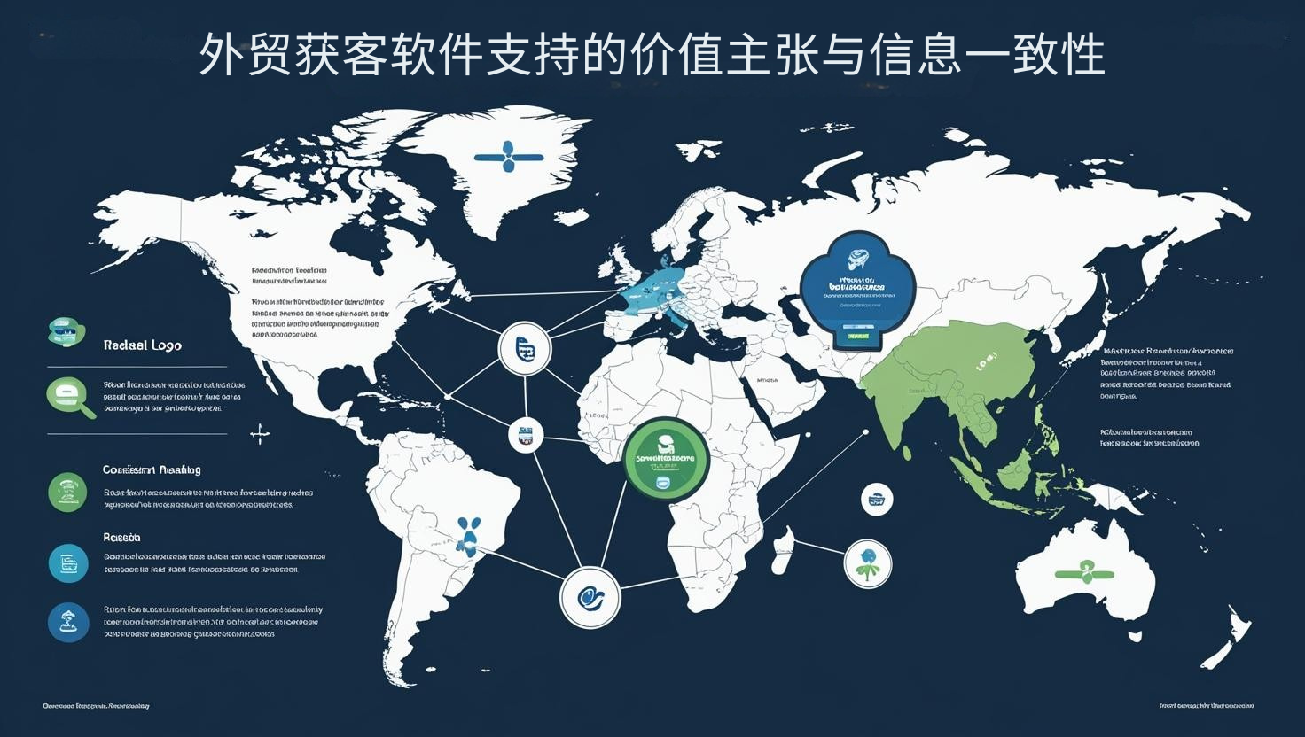外贸获客软件支持的价值主张与信息一致性