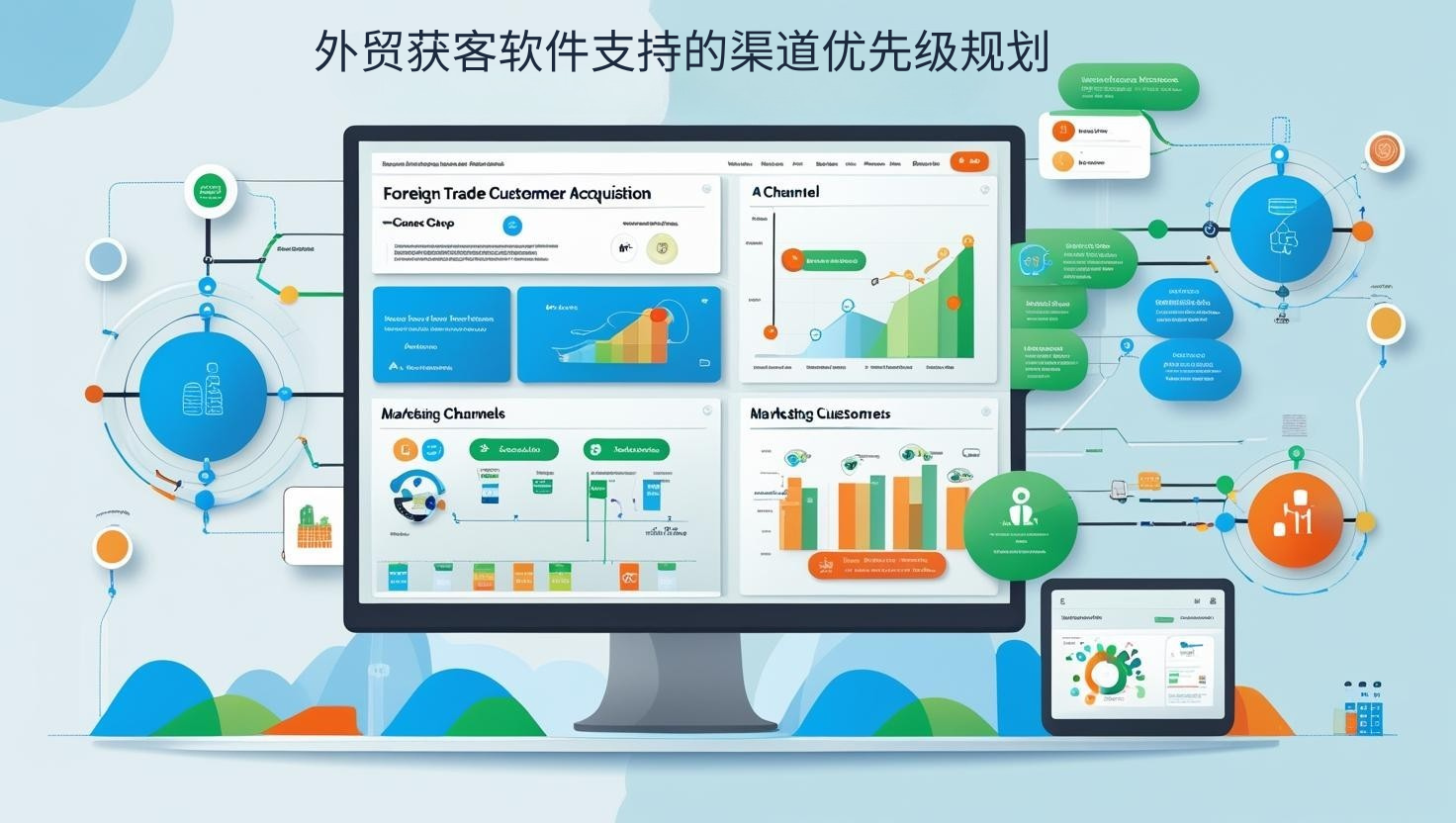 外贸获客软件支持的渠道优先级规划