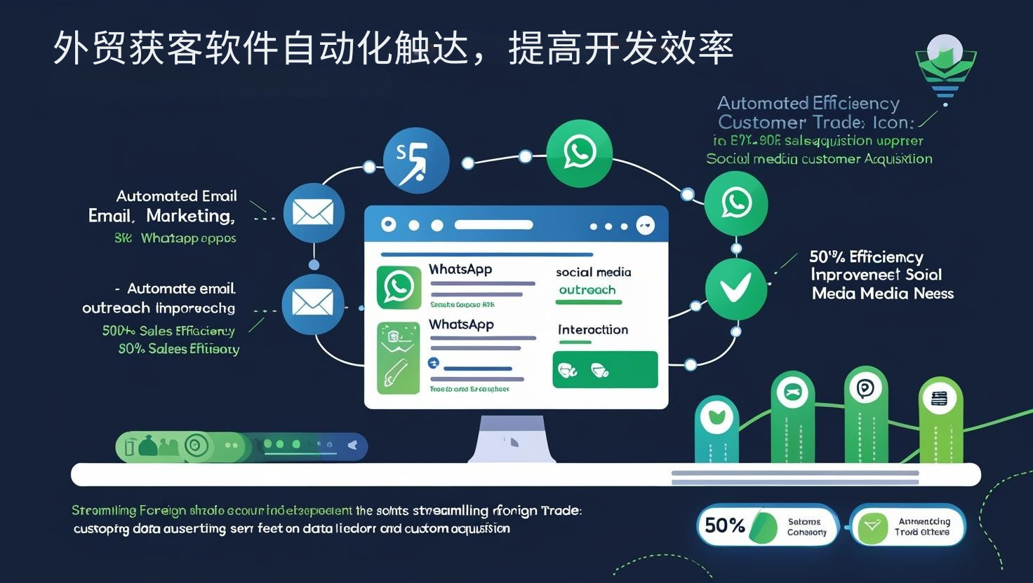 外贸获客软件自动化触达，提高开发效率