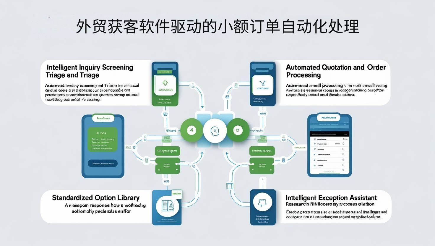 外贸获客软件驱动的小额订单自动化处理