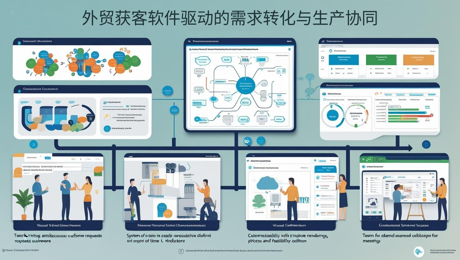 外贸获客软件驱动的需求转化与生产协同