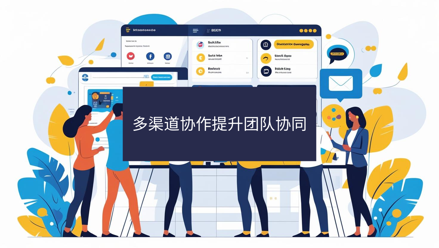 多渠道协作提升团队协同