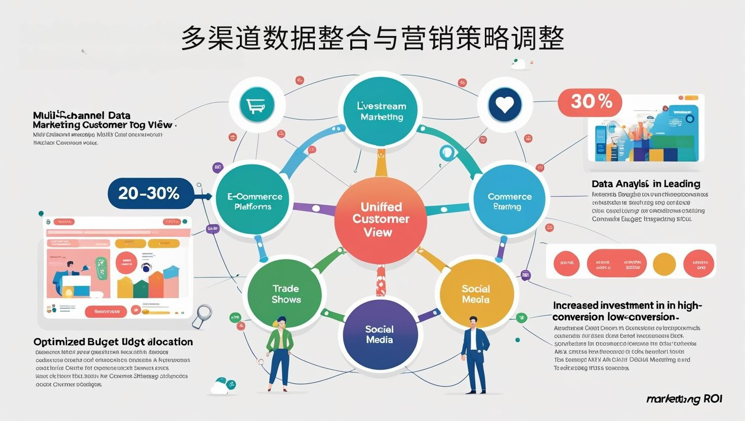 多渠道数据整合与营销策略调整