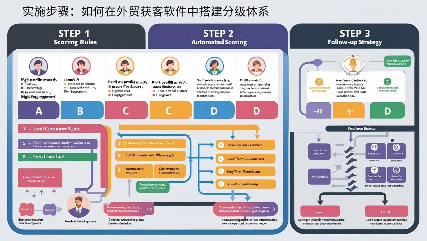 实施步骤：如何在外贸获客软件中搭建分级体系