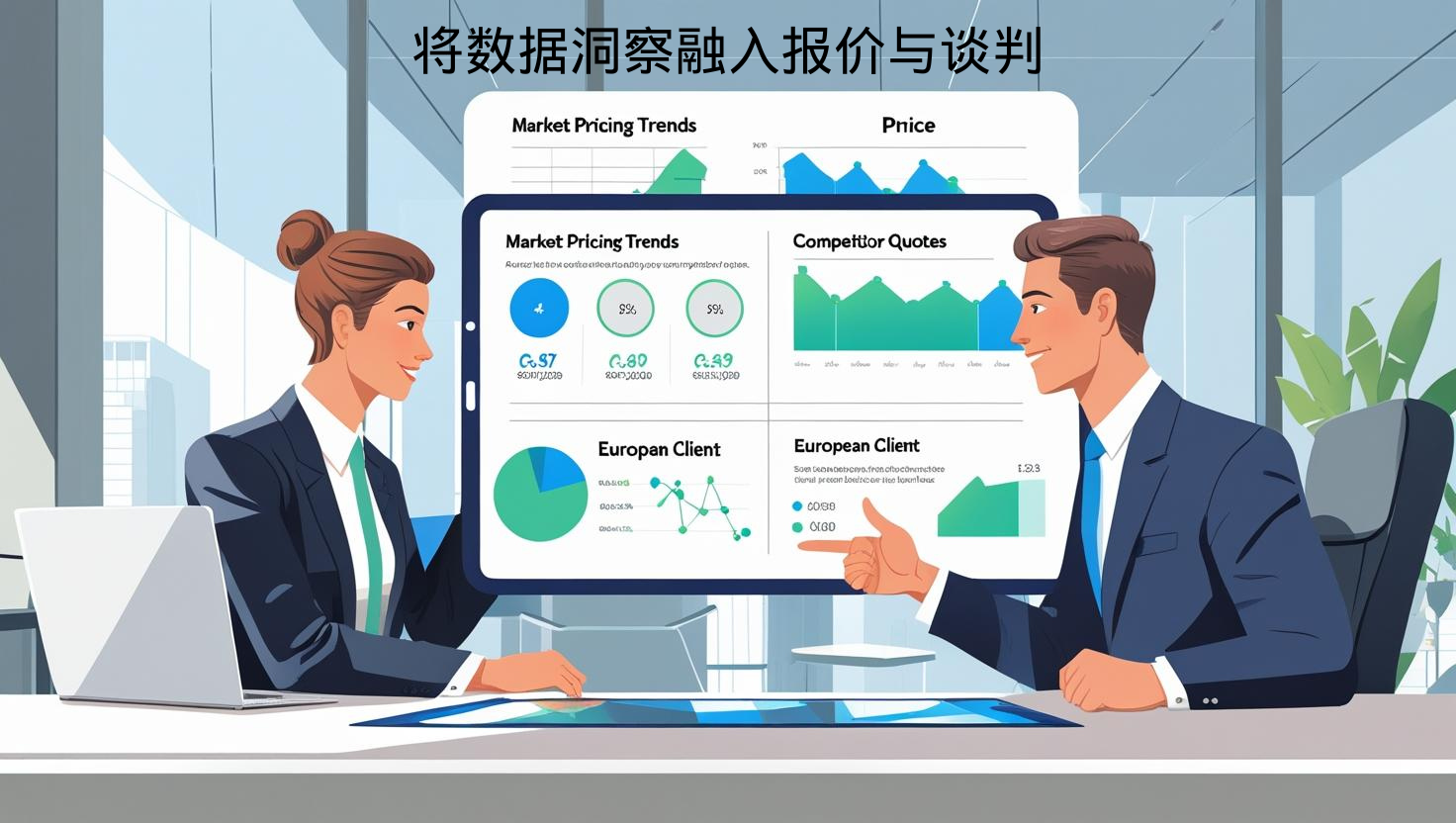 将数据洞察融入报价与谈判