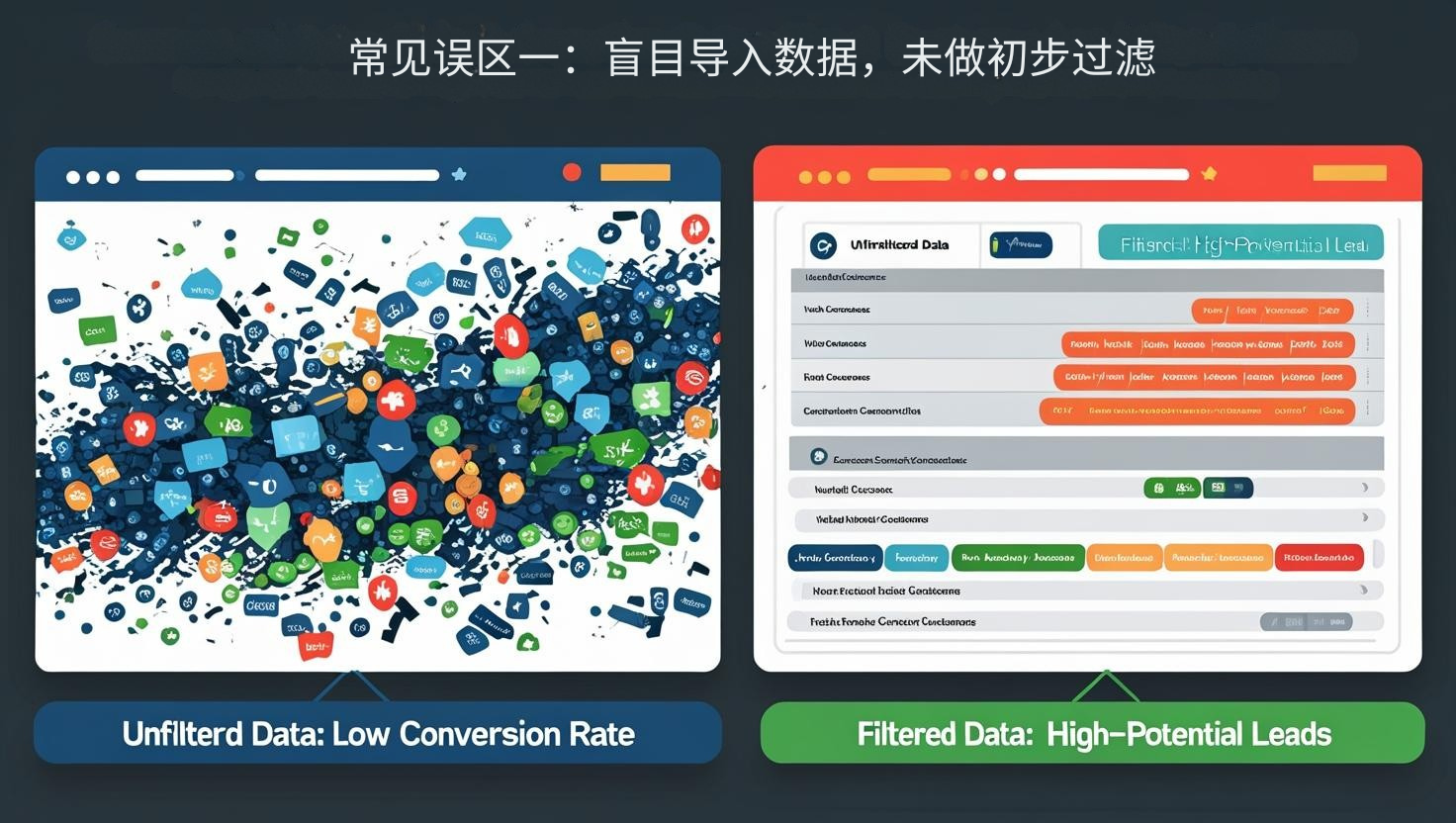 常见误区一：盲目导入数据，未做初步过滤