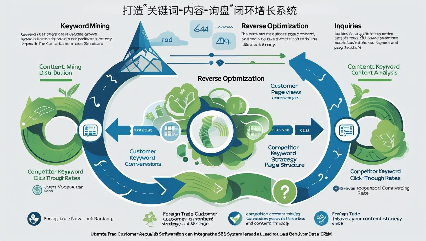 打造“关键词-内容-询盘”闭环增长系统