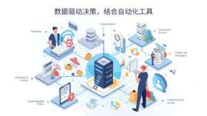 数据驱动决策，结合自动化工具